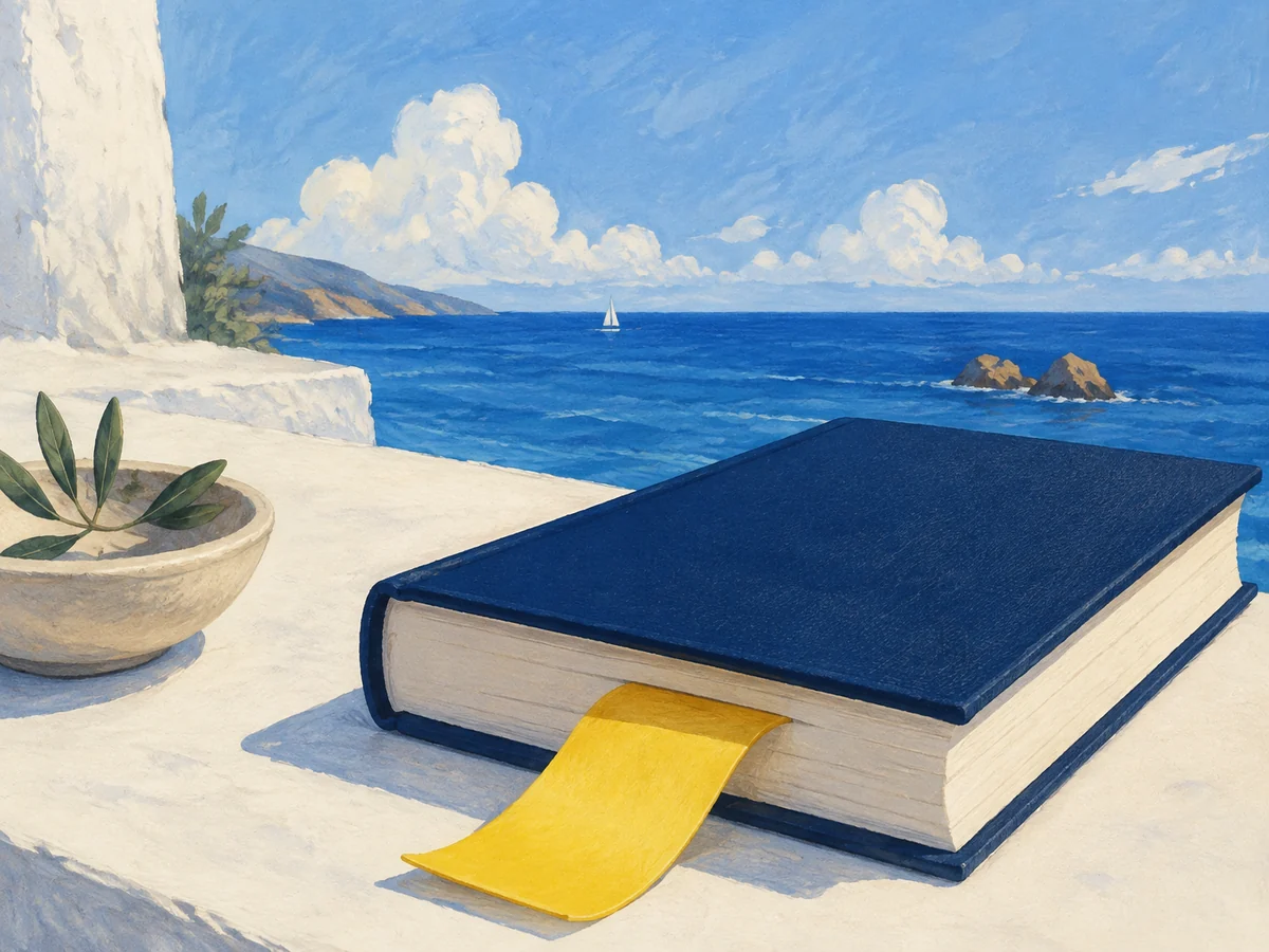 Yellow bookmark