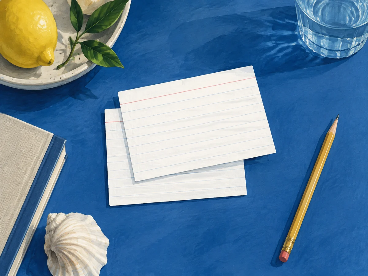 Index cards