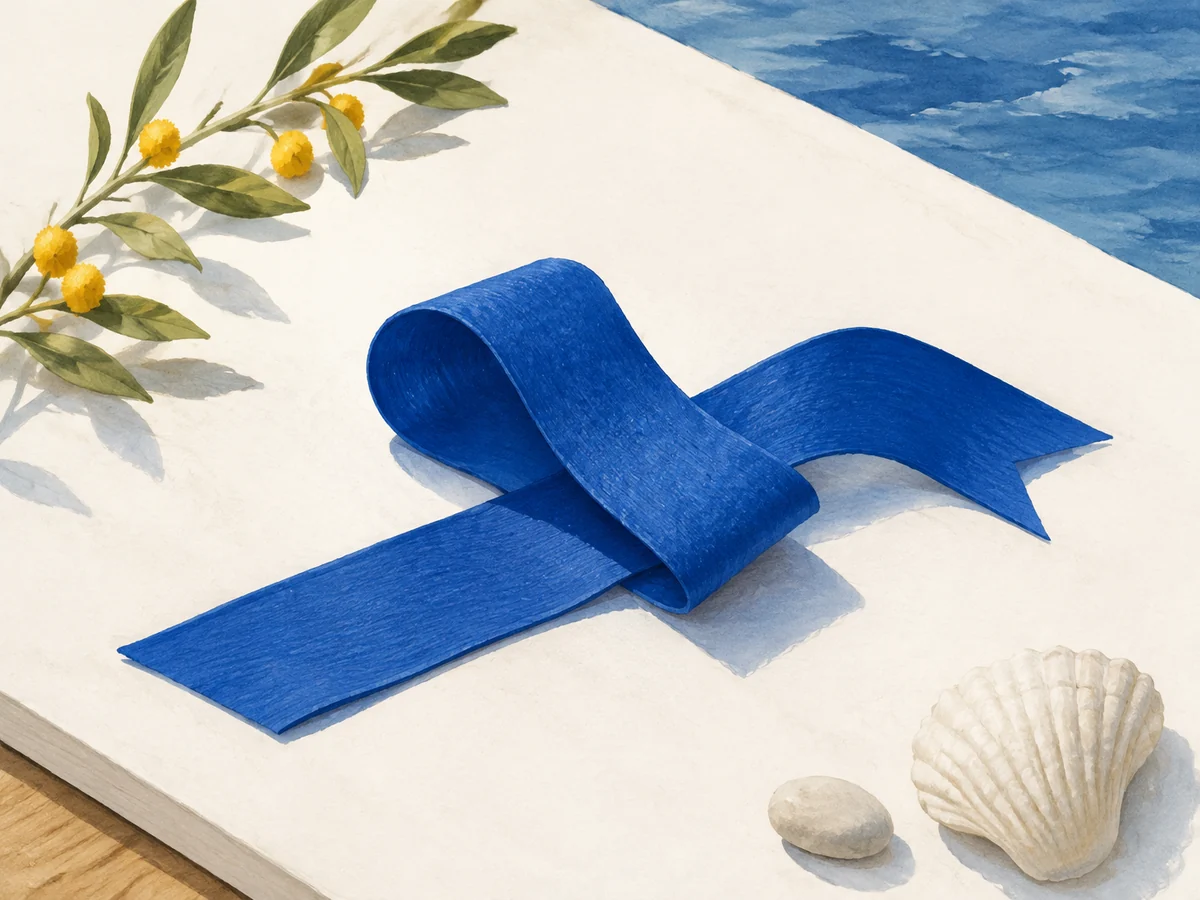Blue ribbon